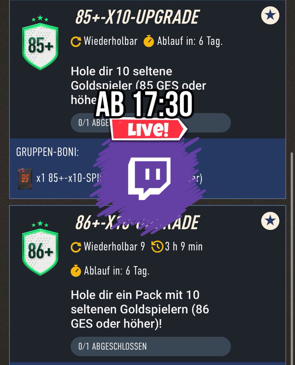 Schauen wir mal ob die Dinger wirklich nicht gönnen, heute ab 17:30 SWEPIXTV 🚨 #86x10