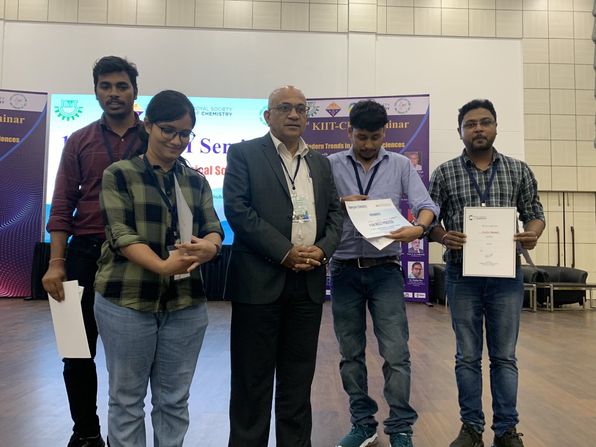 Barla Lab (@barlalab) on Twitter photo Congratulations to Mr. Sudip Mandal <a href="/sudip_organic/">Sudip</a> for winning @rsc best poster in first CRSI-KIIT <a href="/ChemResSocIndia/">Chemical Research Society of India (CRSI)</a> conference from <a href="/SouravP32813910/">Sourav Pal</a> <a href="/ThirupathiBarla/">Dr. Thirupathi Barla</a> <a href="/IISER_BERHAMPUR/">IISER Berhampur</a> Congratulations to Mr. Sudip Mandal <a href="/sudip_organic/">Sudip</a> for winning @rsc best poster in first CRSI-KIIT <a href="/ChemResSocIndia/">Chemical Research Society of India (CRSI)</a> conference from <a href="/SouravP32813910/">Sourav Pal</a> <a href="/ThirupathiBarla/">Dr. Thirupathi Barla</a> <a href="/IISER_BERHAMPUR/">IISER Berhampur</a>