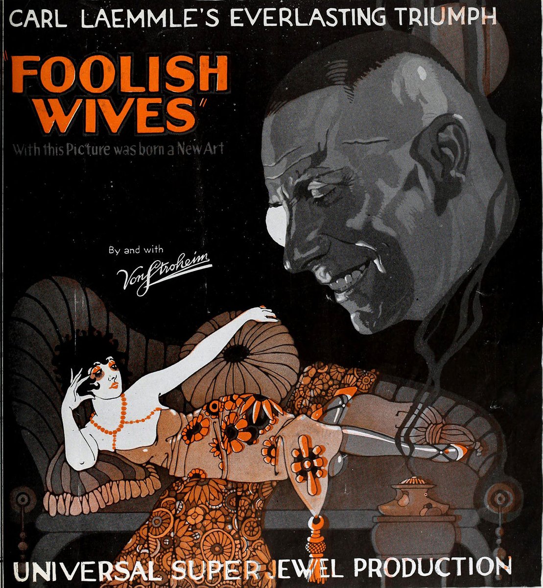 New episode! Re-restoring Von Stroheim's Foolish Wives, with Rob Byrne of @sfsilentfilm • @EddieMuller on film noir for kids and cocktail drinkers • @rwkozlowski on Bill and Myrna Becoming Nick and Nora nitrateville.com/viewtopic.php?…