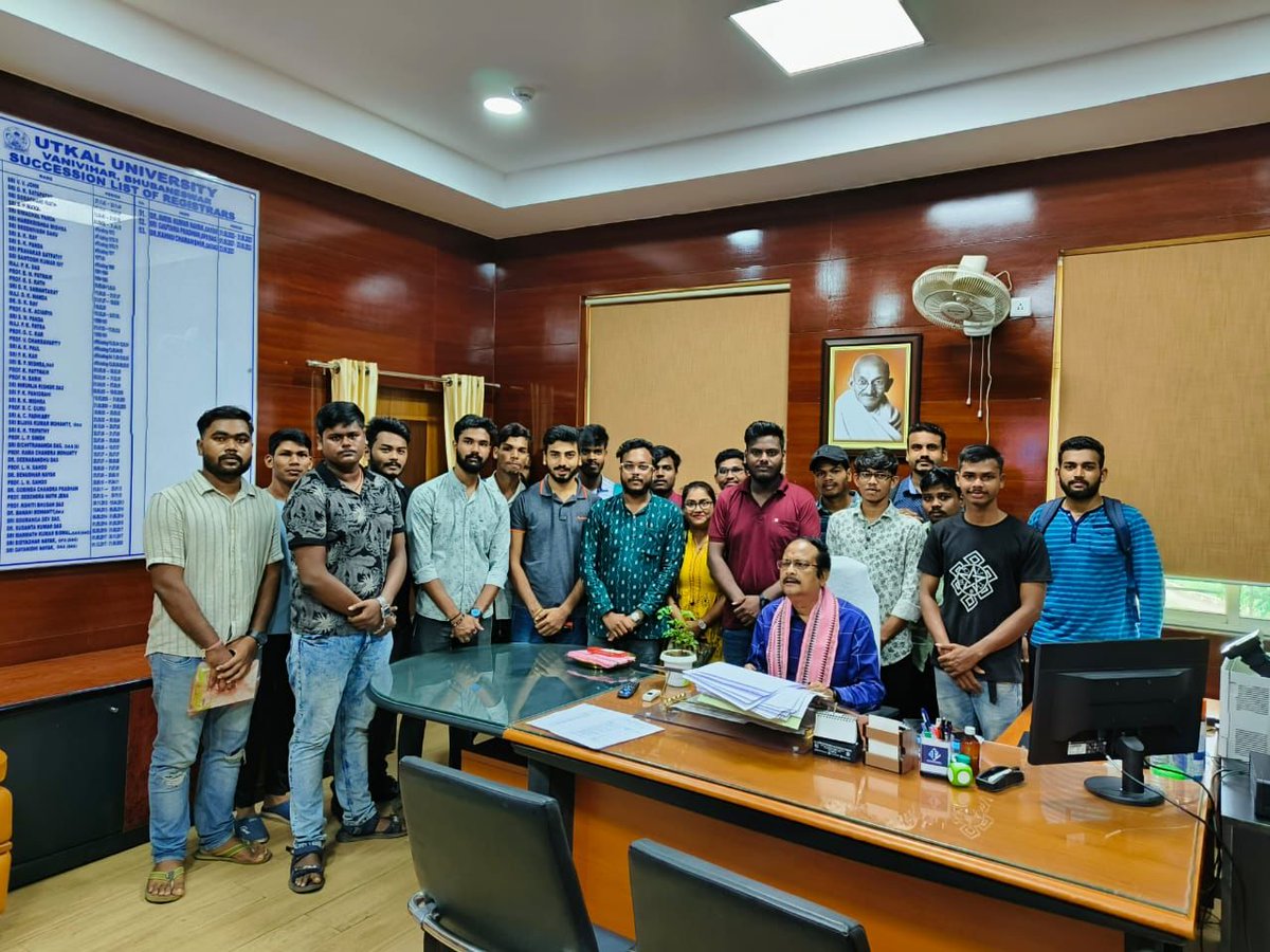 dibyasingh22's tweet photo. Happy teacher's day
UTKAL UNIVERSITY
#utkalUniversity #vanivihar #utkaluniversityunion https://t.co/brNdxNSGCR
