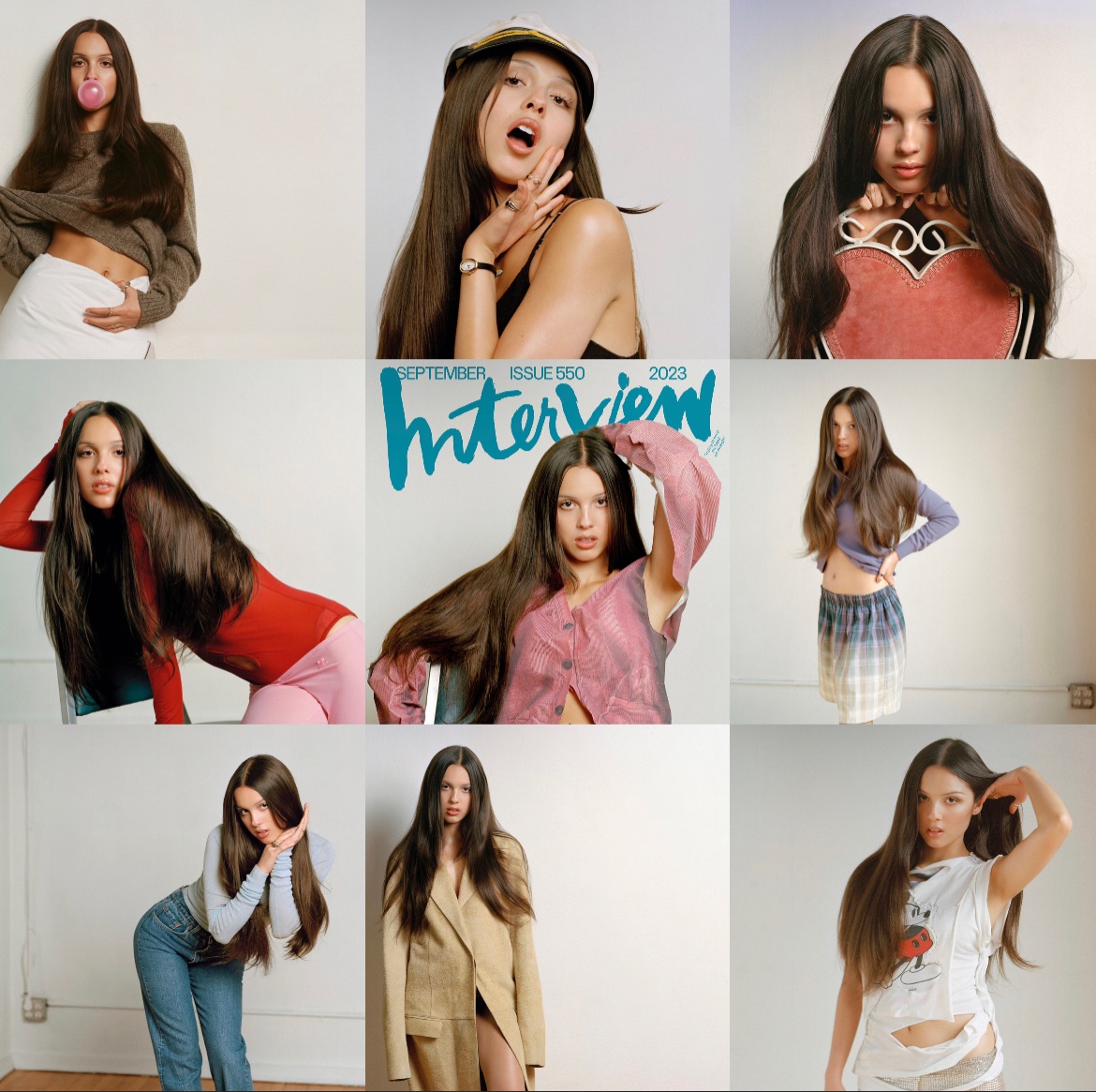 女性情報誌 interview September 2023 Olivia Rodrigo INTERVIEW MAGAZINE SEPTEMBER 2023 OLIVIA RODRIGO by Phoebe