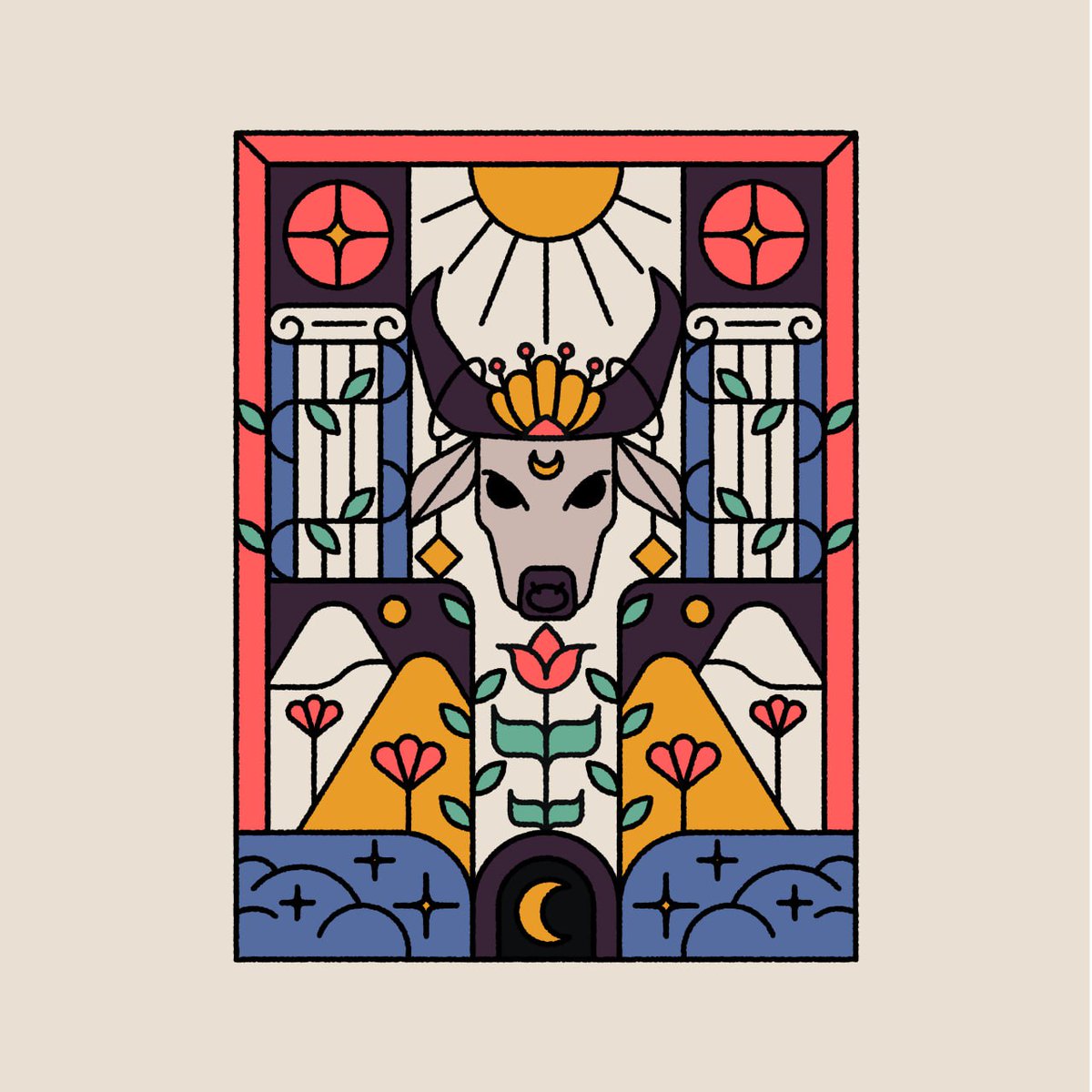 Collected this absolutely beautie by <a href="/BezierMagic/">BezierMagic</a> 
Make vector art great again 🔥

Link 👇❤