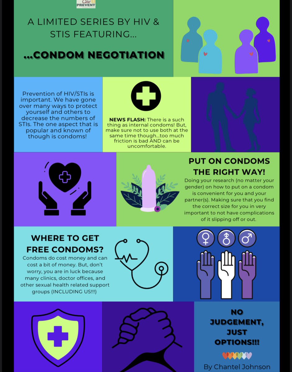 Welcome to A Limited Series by HIV &amp; STIs featuring...Condom Negotiation.
 
Throughout this series, I (Chantel), will be guiding the community through awareness of HIV/STIs within adolescents. Hop on and enjoy the ride to learning more!
 
#HIVPrevention #Condoms