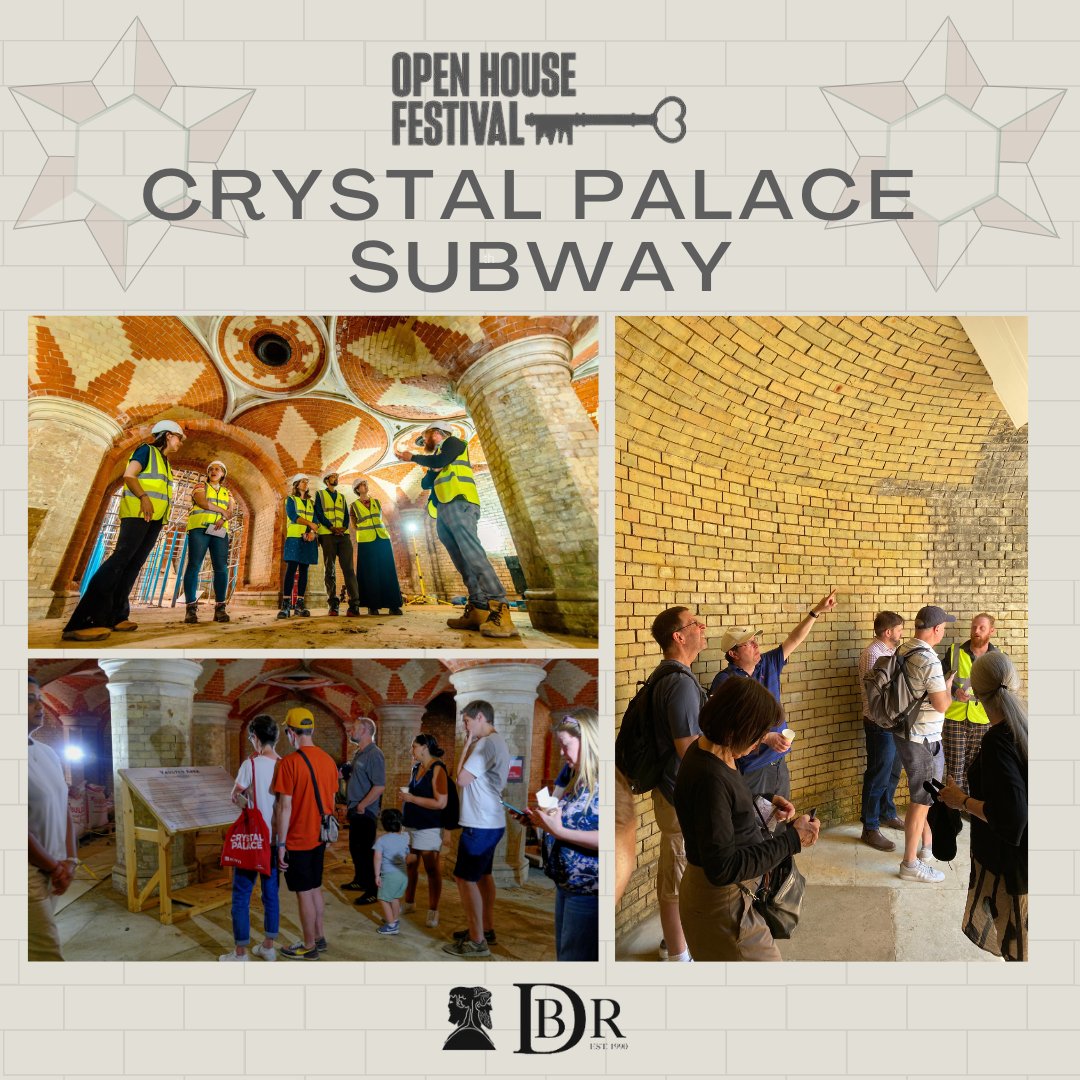 🔑The Crystal Palace Subway gates are opening again!🔑

DBR are excited to once again welcome visitors for an exciting snapshot at our active conservation work at Crystal Palace Subway as part of #openhousefestival