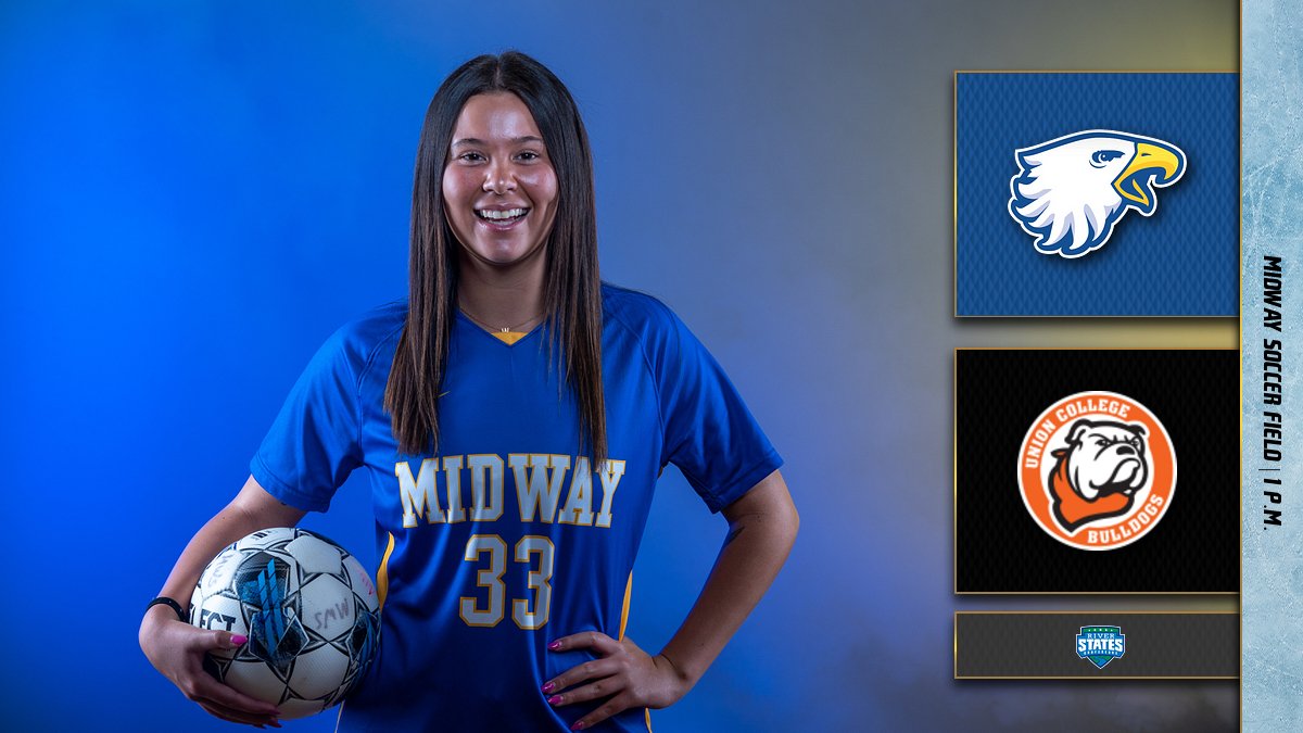 GoMidwayEagles's tweet photo. 🚨SEASON OPENER 🚨

@MidwayWSoccer🆚 Union
📍: Midway Soccer Field
⏰: 1 p.m. ET

📈: https://t.co/SQFNsthdy4
📺: https://t.co/Lt0Q0PsKKn https://t.co/2GLatPGdVc