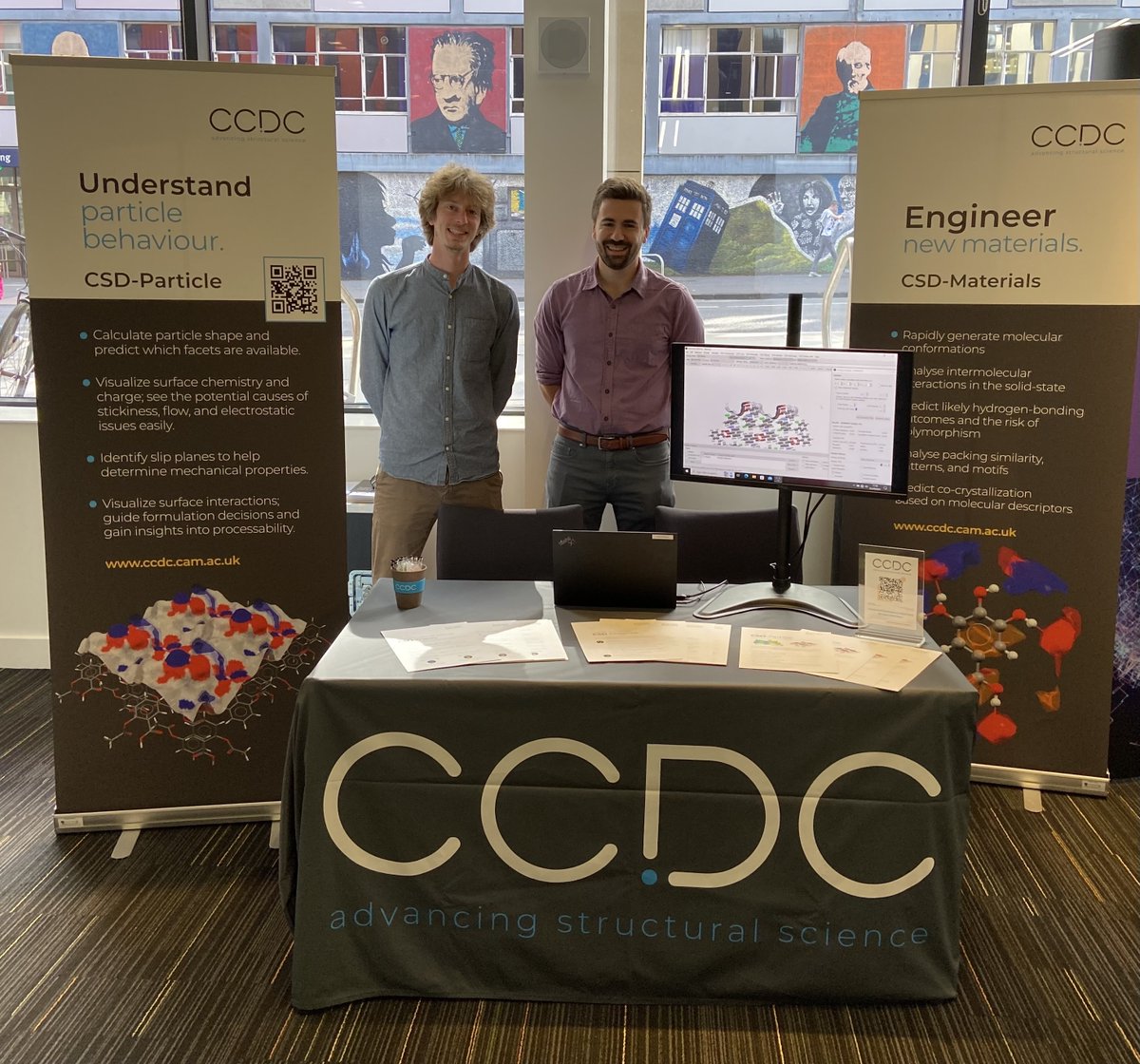 ccdc_cambridge's tweet photo. Stop by our stand at #isic2023 in Glasgow, 5–8 Sept, to say 'hello' to our team and explore the latest advancements in the field of crystallization for academia and industry. Join hundreds of scientists and engineers in the field of crystallization. #crystaldesign #pharmindustry https://t.co/yVk56rt3EX