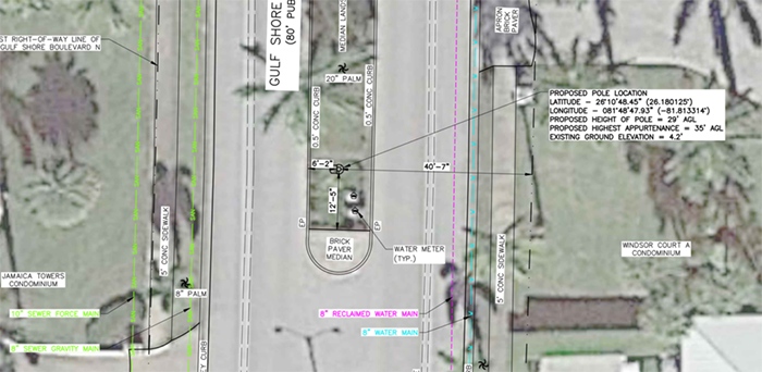 theswfl100's tweet image. Naples City Streets and Stormwater Department continues to receive applications for the installation of Verizon 5G cell antennas along Gulf Shore Boulevard North.

Learn more bit.ly/3sxe0s2

#TheSWFL100 #CellCoverage
