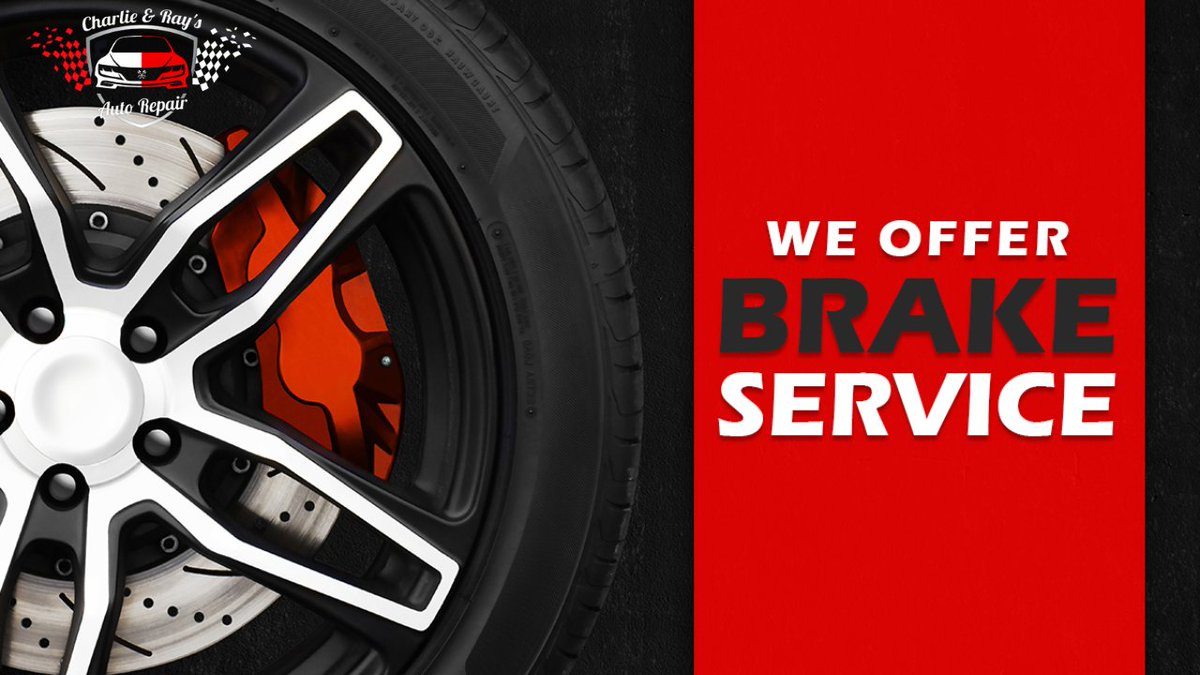 Every vehicle needs new brakes eventually! Why not now??
charlieandrays.com/service-list/b…