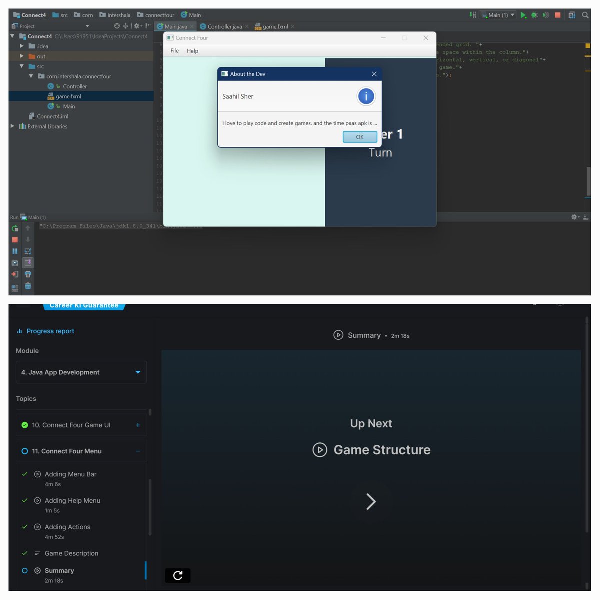 Sahilsher2710's tweet image. Day-33 of #5Odayscodechallenge
Study for 3 & a half hour
In #JavaAppdevelopment
👨💻Doing Java App development
#CreatGameUI
#CreatMenuBar
👨💻Recreating #TemperatureConverterTool
for revision
In #interviewquestion:
👨💻Solve 3 problems
#consistency #10ODaysOfCode