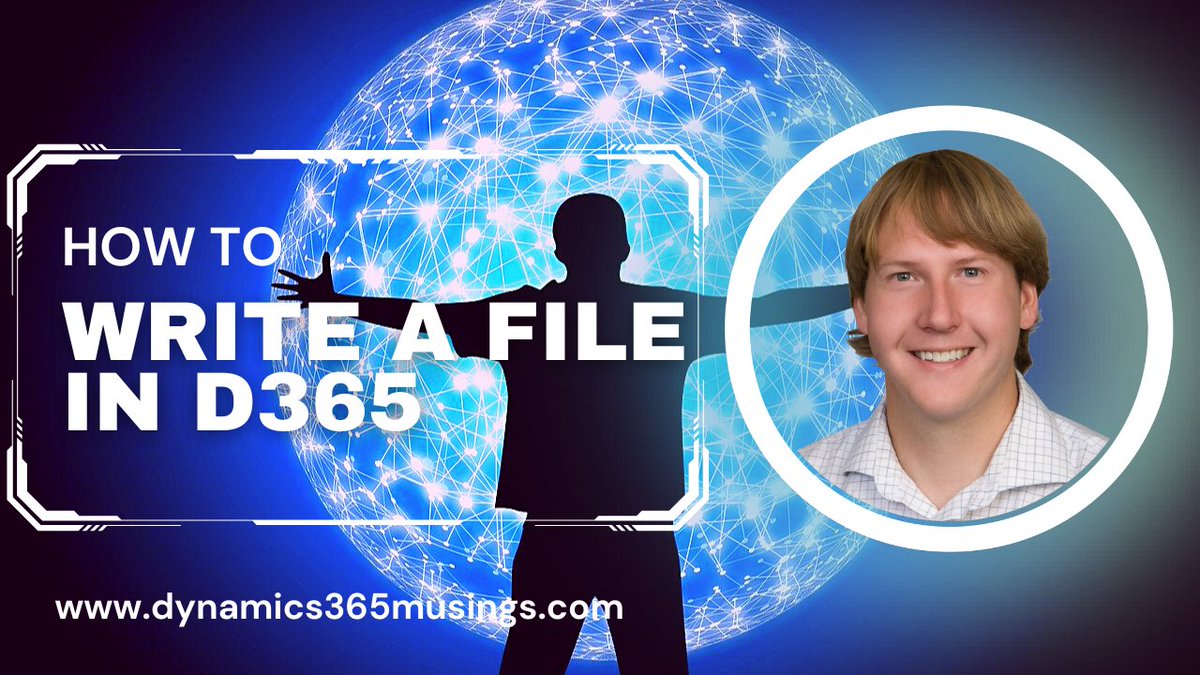 Learn how to write a file in D365. You can use the DMF, data entities, Odata, Excel, or X++.
#Dynamics365 #MSDyn365 #MSDyn365Community #DYN365O #D365FO #Microsoft #d365ug #xppgroupies #D365 #Excel #WriteData #WriteToFile #Integration #data #Export #CSV
dynamics365musings.com/write-a-file-i…