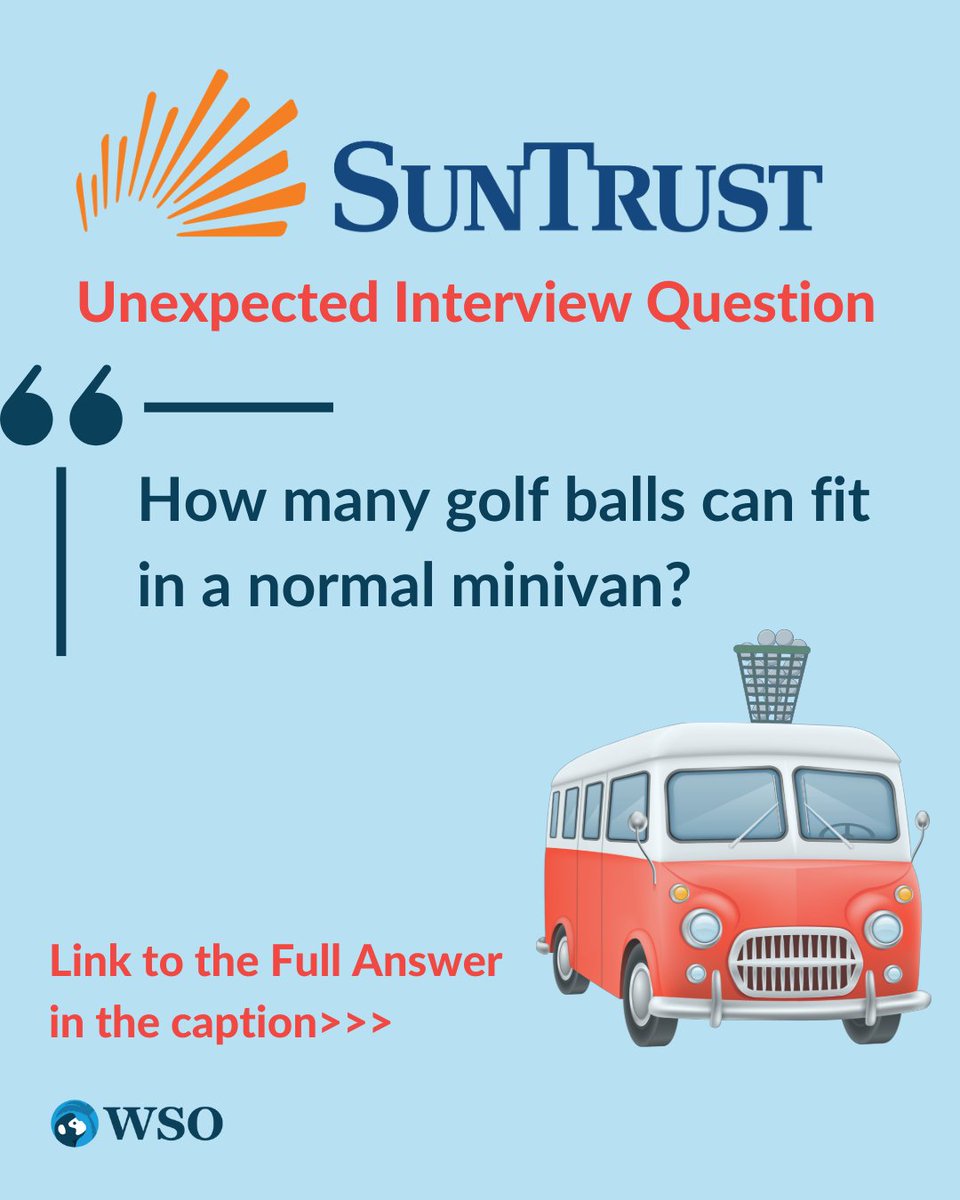 WallStreetOasis's tweet photo. Can you answer this SunTrust Robinson Humphrey interview question? 🤯

Check more questions from this internship interview here 👇
https://t.co/CU92AD2Dp2

#interview #wallstreet #investmentbanking #STRH https://t.co/JSp6fzdb5Q