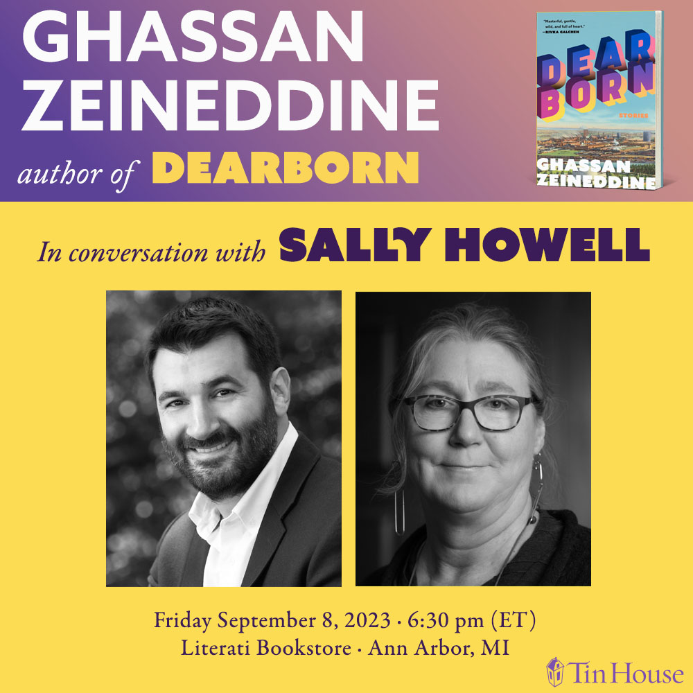 Our very own Diana Abouali will be joined by Ghassan Zeineddine to discuss his new book, 'Dearborn.' Join them this Saturday!