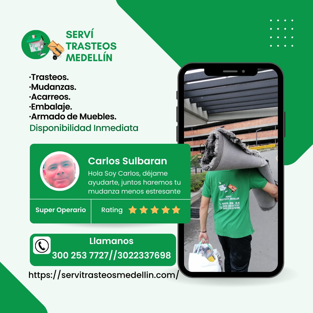 SeTransMedellin's tweet photo. ¿Se Trastea?
Dejelo en nuestras manos
Trasteos, Mudanzas, Bodegaje y Embalaje.
contáctenos por WhatsApp, Redes Sociales o nuestra web.
https://t.co/fqoQZ2PyGu
Llama Ya: 300 253 7727//3022337698
#mudanzasensabaneta
#acarreosbello
#acarreos
#trasteosbello https://t.co/i1Xmb9nFqE