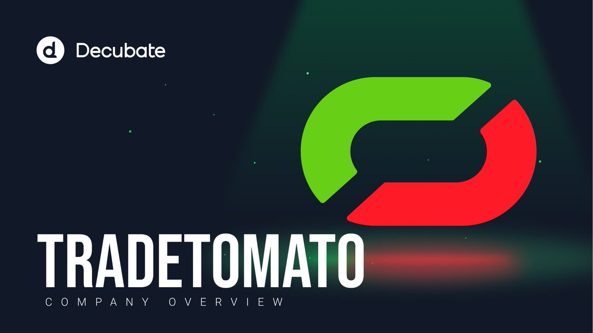 decubate's tweet photo. —

Step into the Future with AI-Driven Trading Automation! 

Tradetomato is reinventing the trading landscape. Discover AI-powered algorithms, effortless crypto portfolio management, and much more. 

🚨 SPECIAL ALERT: Now, dive into the Tradetomato Learn 2 Earn event and amplify your knowledge! Join us here: https://t.co/3HPqUk6lBY

—