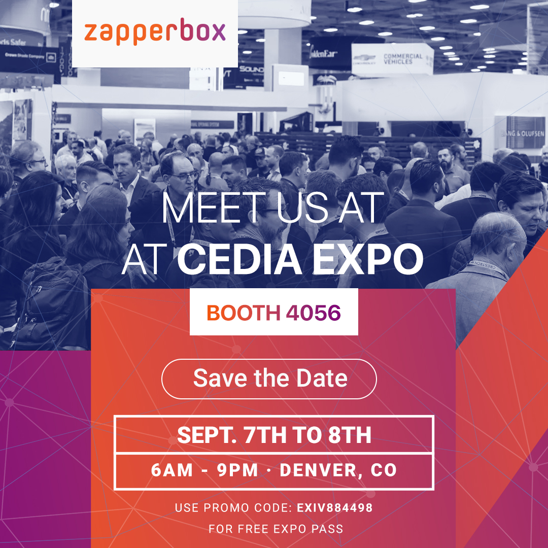 📢 Experience NEXTGEN TV with ZapperBox: See you at Booth 4056 at @CEDIAExpo  2023, September 7-8, Denver, CO. Get a FREE Expo Pass with Promo Code: EXIV884498 or use this link 👉 zurl.co/P9sP

#CEDIAEXPO2023 #TVTuner #DolbyAtmos #4KUltraHDR #EntertainmentRevolution