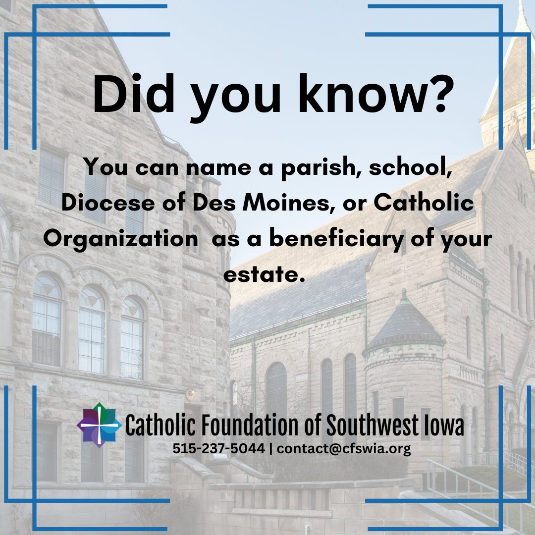 Catholic Foundation of Southwest Iowa tweet media