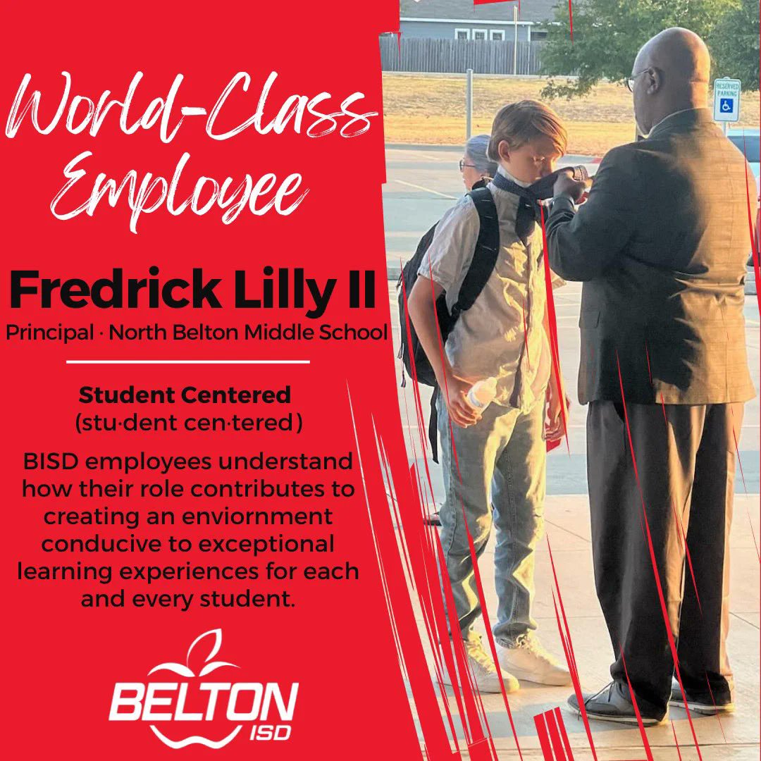 BeltonISD's tweet photo. They have been dressing for success at @NorthBeltonMS with Dapper and Fancy Wednesdays. 👔 Way to provide exceptional learning experiences for #EACHandEVERYstudent. Looking good Broncos! #WorldClassEmployees #CelebrateBISD https://t.co/A3rIiSfrUj