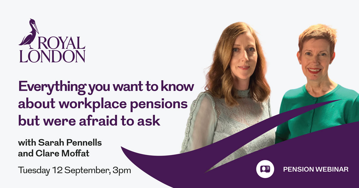 Join us during Pension Awareness Week for a free live webinar where our pensions experts, Sarah Pennells and Clare Moffat will be talking all about workplace pensions. Book your spot at PensionAwarenessDay.com @PensionDay #PAD23 #PensionAttention