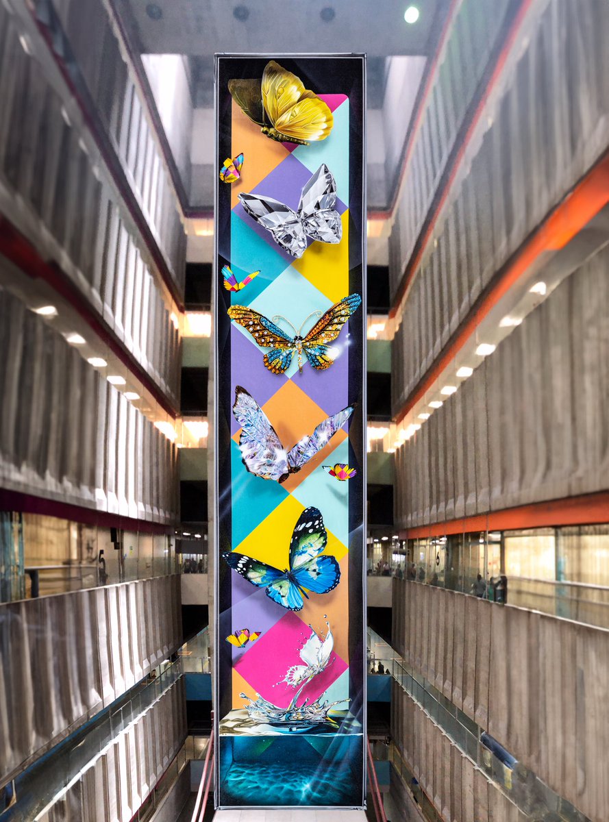 kobrastreetart's tweet photo. ‘Metamorfoses’ alude às transformações para uma vida plena, e pensei nos que estão doentes e precisam de muita esperança para superarem o momento difícil. Doei este painel de 37 metros de altura ao Hospital das Clínicas de São Paulo. Toda vida é preciosa. https://t.co/Db22Z6lKUR