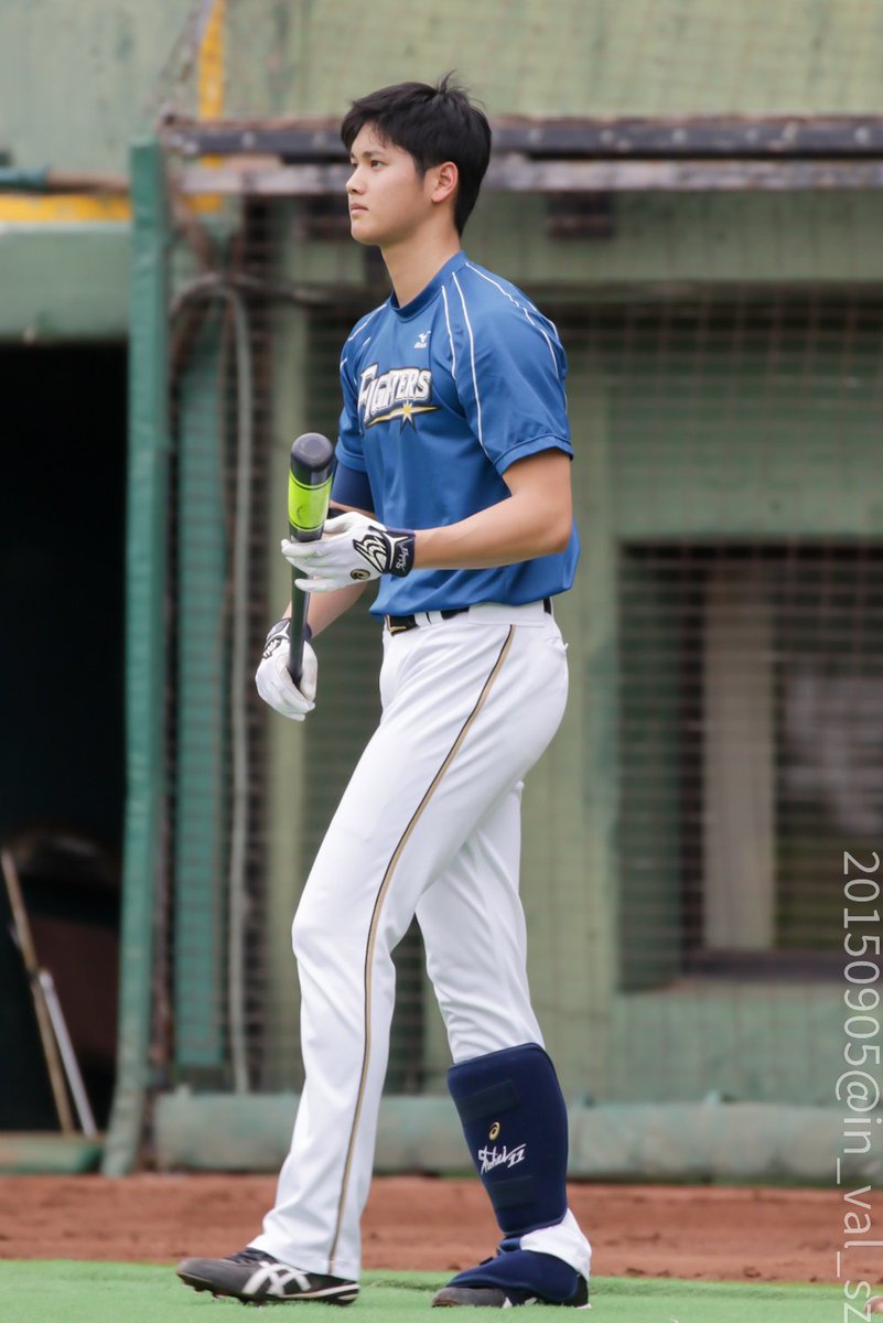 大谷翔平 8年前の本日 オオタニサン細い若い可愛い💯💯💯 #大谷翔平 #20150905神戸