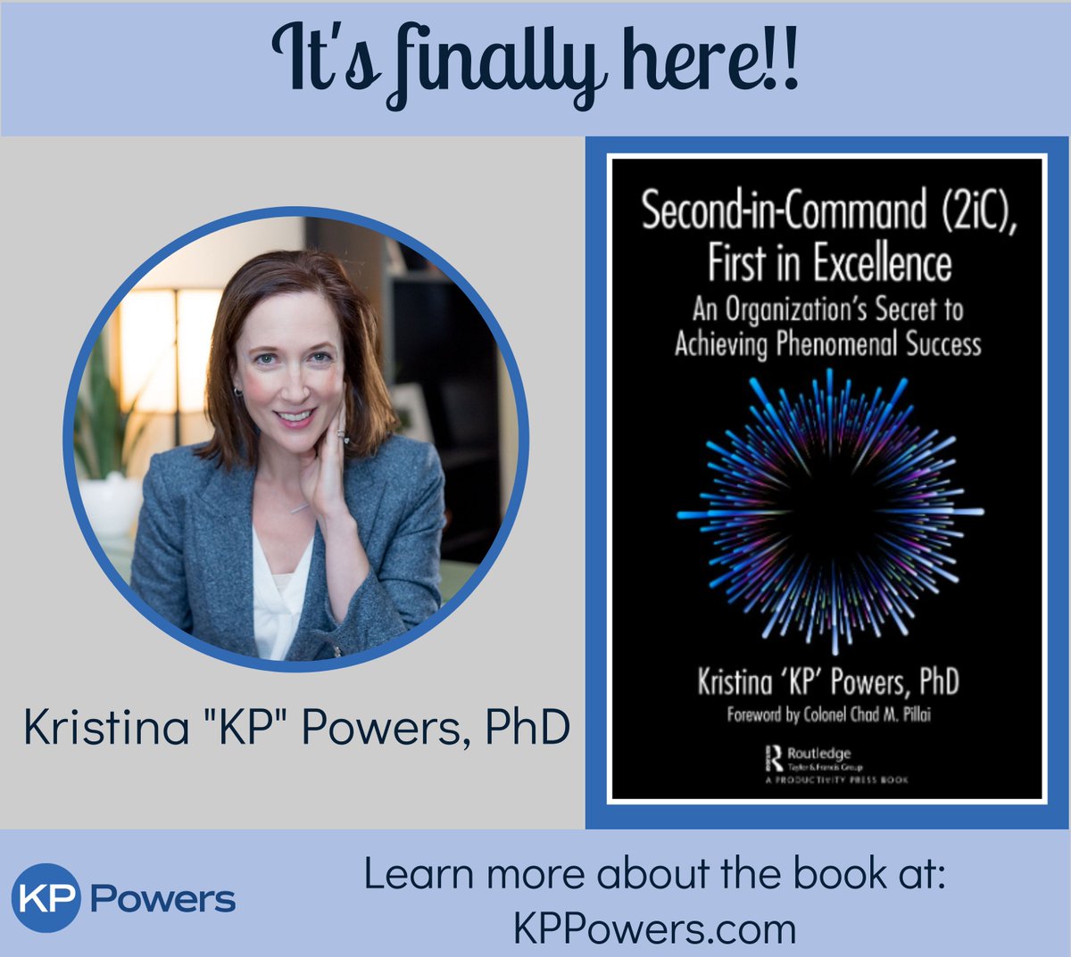 TheKPPowers's tweet photo. Thanks so much to my colleagues who graciously endorsed the book.

You can learn more about the book at:

https://t.co/HAsT8QRqZg https://t.co/8rTeYDXvGK
