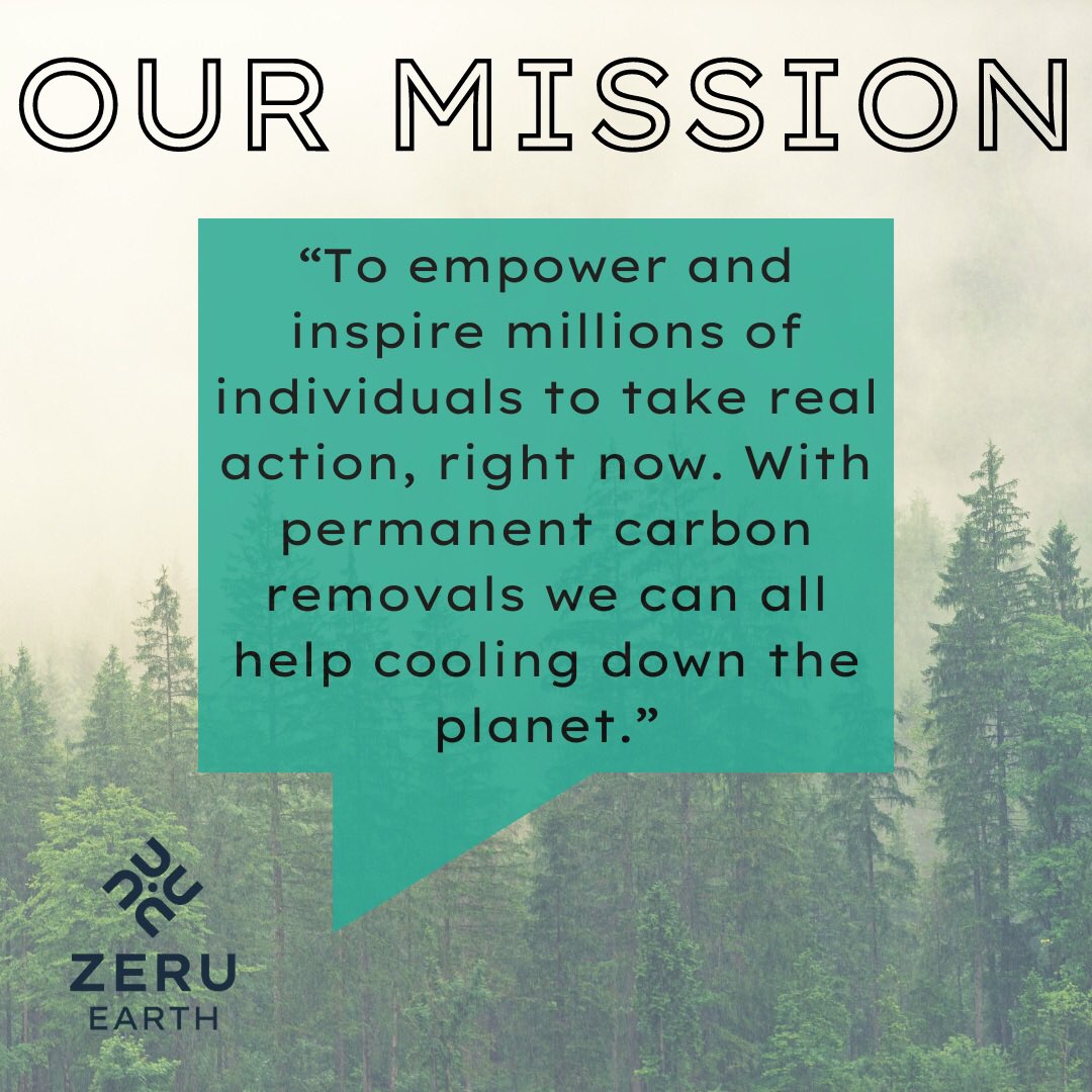 ZeruEarth's tweet photo. 🌍Join us at https://t.co/p2gEm3ppbx in our mission to make a difference! Our goal is clear: to empower and inspire millions of individuals to take real action, right now. Together, we can combat climate change by supporting permanent carbon removals and cooling down our planet. https://t.co/rn3a1rvB4Y