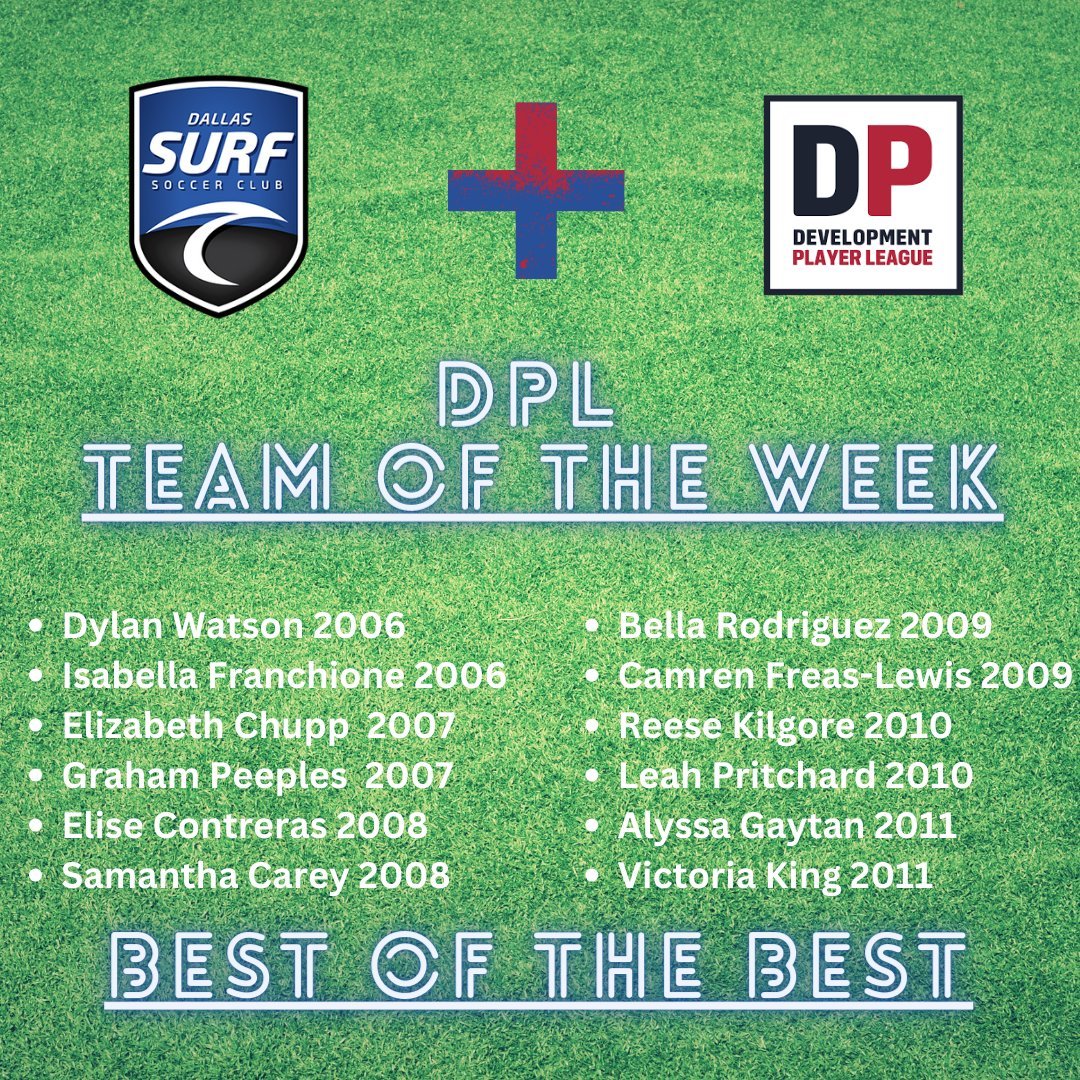 Dallas Surf 07G tweet media