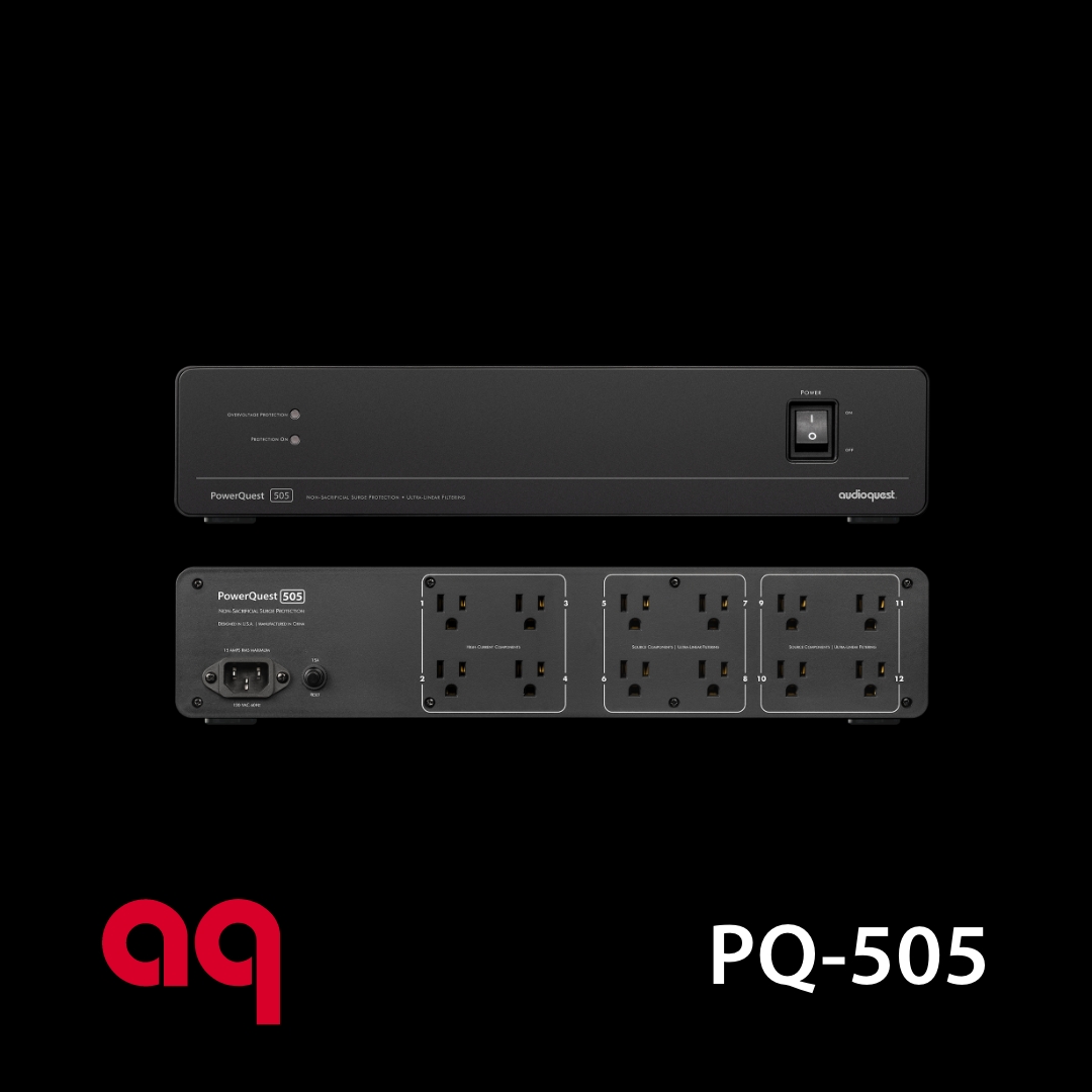 audioquest's tweet photo. Our new power conditioners – PQ-303, PQ-505, and PQ-707 – pack Linear Noise-Dissipation, non-sacrificial surge protection, and a wealth of component-optimized AC outlets into handsome, rack-mountable chassis.
#WiredWithAudioQuest #PoweredWithAudioQuest #PowerQuest #AQInstall https://t.co/xOZnVeVwO5