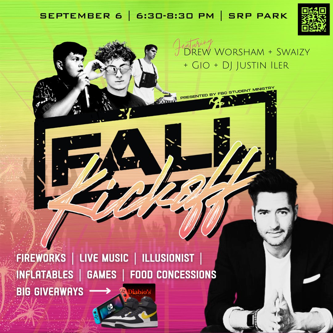 fbcnorthaugusta's tweet image. We have a busy week ahead of us, but guess what: IT'S GONNA BE AWESOME and YOU and your family are invited! Are you ready? 
Click here for details: csrachurch.org/events 
#fallkickoff #bettertogether #charlesbillingsley #freeconcert #pursenality #fbcnafamily #wearefamily