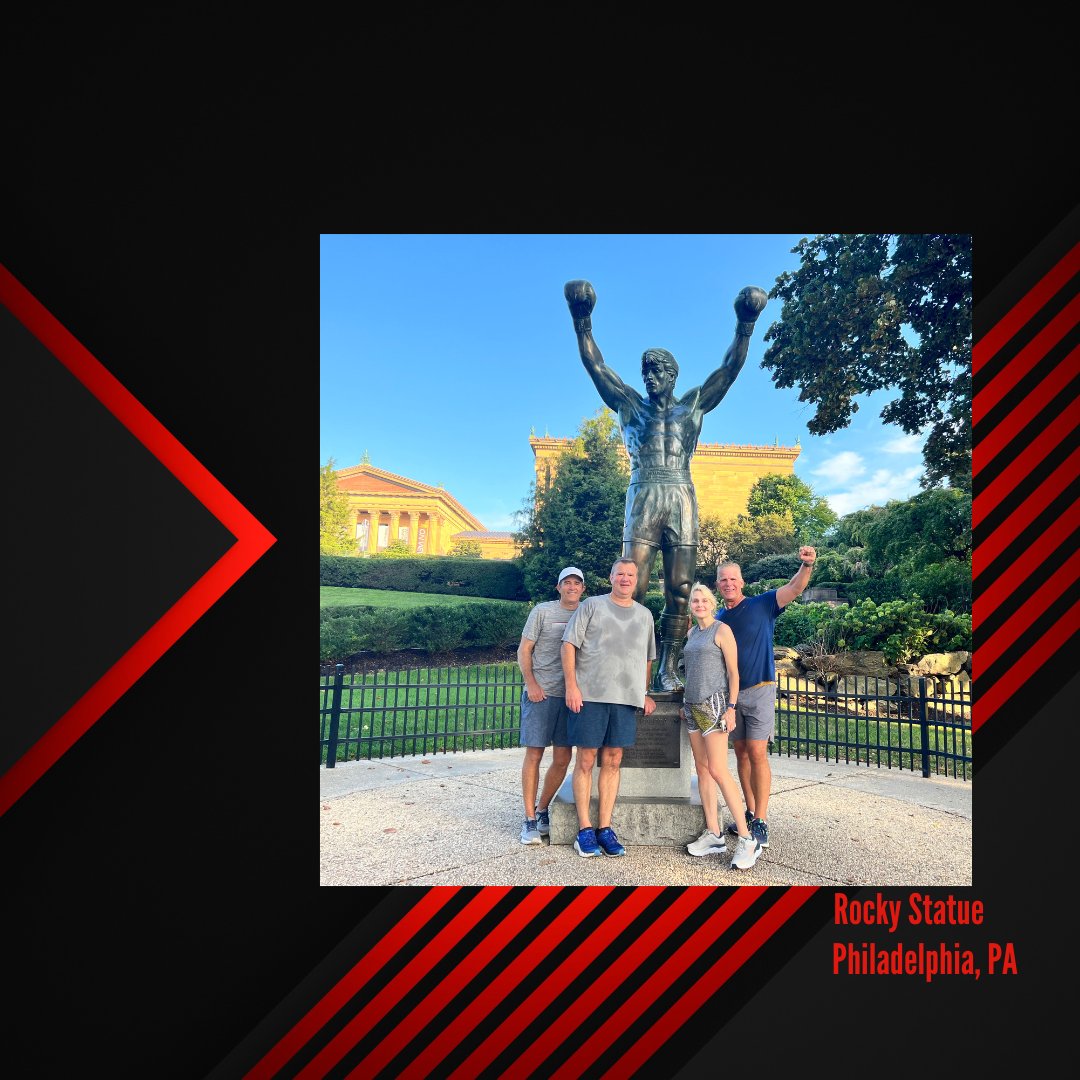 CLALeadership's tweet photo. We love seeing fun photos from our conferences! This was in Philly....The famous Rocky Statue and Steps! #associatewellness #rocky #rockysteps #philly https://t.co/PCkvM59FXK