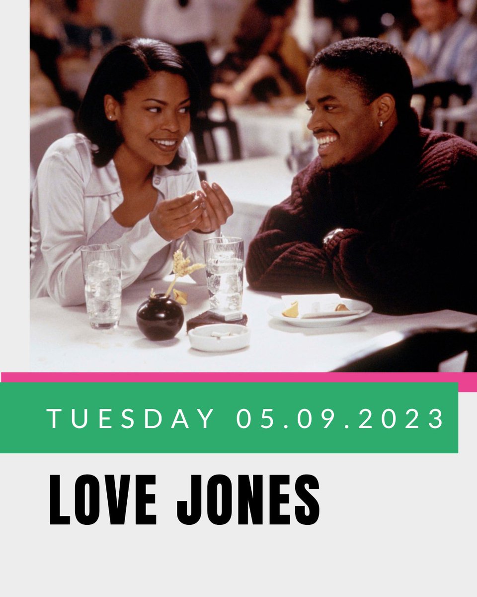 Head to @PeckhamPalms just off Rye Lane #Peckham TONIGHT for Love Jones. A stylish romance set in the bohemian cool of Chicago’s 1990s Black creative scene. Doors at 7.30 Film at 8. Click here for details freefilmfestivals.org/filmfestival/p… #romance #chicago #blackcinema #peckhampalms