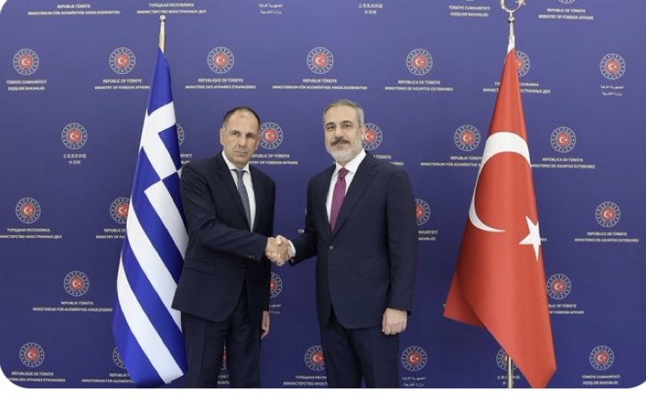 Türkiye’s Foreign Minister Hakan Fidan: “We are now in a new and positive stage in our relations with our neighbour & ally, Greece.” Looking forward to this new chapter as we stand with two critical NATO Allies.