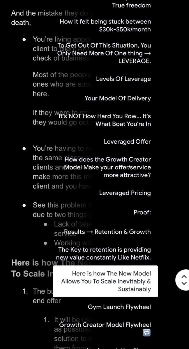 SergeGatari's tweet photo. To Beat Your Competition, You Need To Out-Leverage Them, 

I created a 50-page doc going over The Leveraged Model, Offer, Pricing and fulfillment that took me from struggling to scale past $30k/month to $600,000/m a year later. 

Like, RT &amp; Comment "Leverage" to receive it - DM https://t.co/Rqi3voUQf3