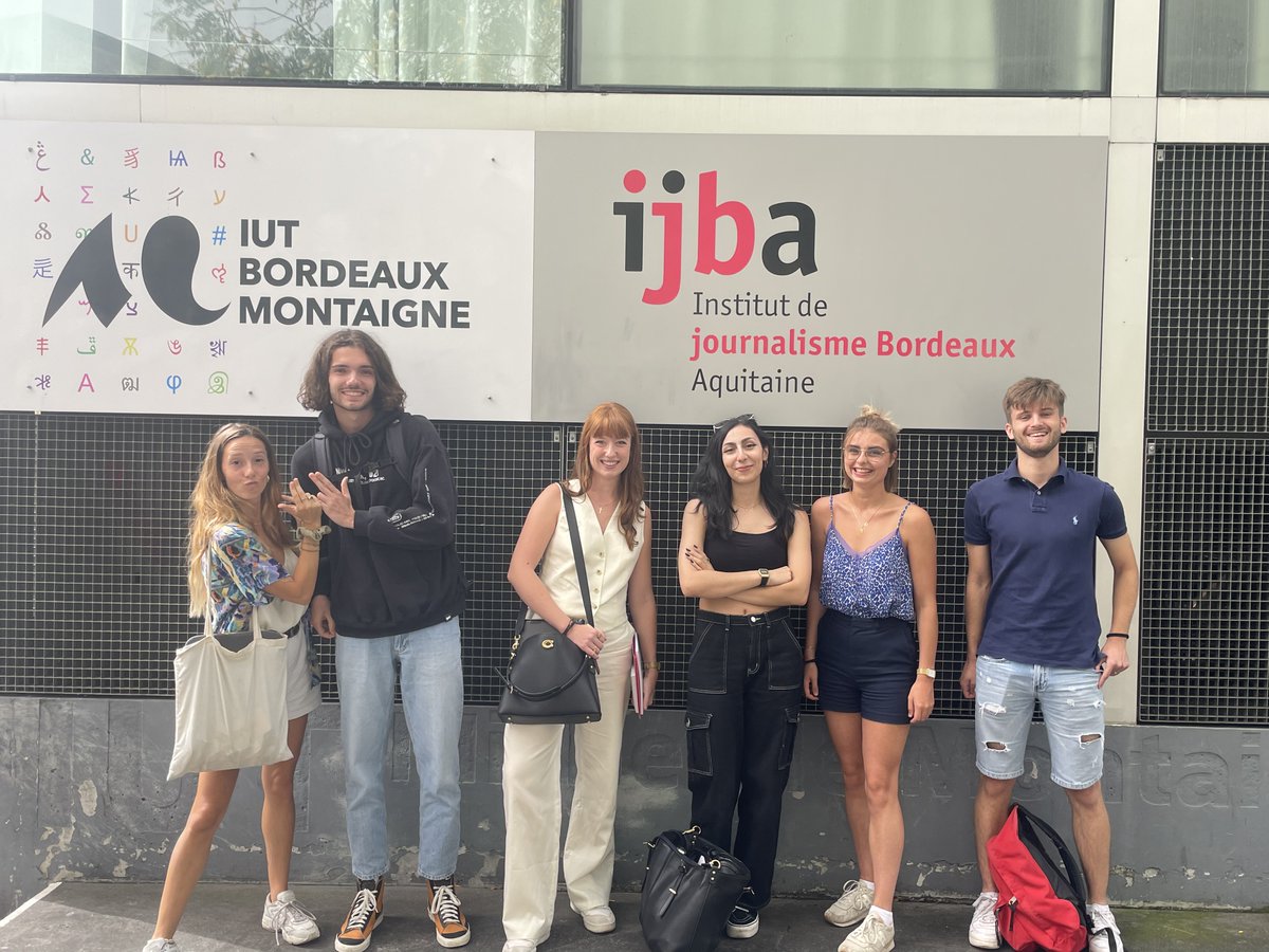 Hier, c'était la rentrée à l'<a href="/IjbaOfficiel/">IJBA</a> pour Louise, Jules, Olivia, Justine, Agathe et Corentin!🎒✨

Tu veux devenir journaliste et que tu es boursier·ère?
Tu n'as plus que 4 jours pour nous envoyer ta candidature 👉: lachance.media/candidature-la…

Vite, le temps presse ! ⌛️