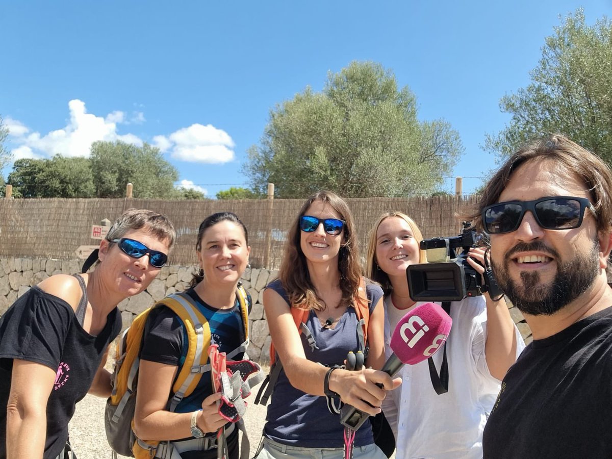 Avui al <a href="/CincDiesIB3/">Cinc Dies IB3</a> <a href="/Tronc96/">Joan Carles Palos i Nadal 🎗</a> de Calvià a Galilea (GR221) practicant marxa nòrdica! 💪🏼😎