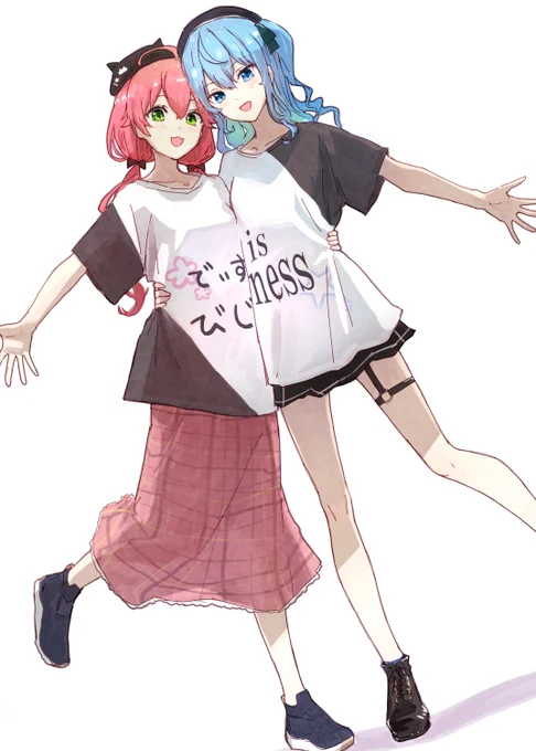 ペアT#miko_Art #ほしまちぎゃらりー 
