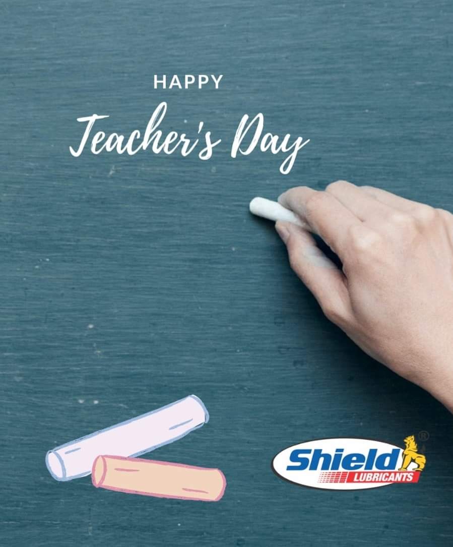 " Great teachers make ordinary students extraordinary ! "
.
.
.
.
Happy Teacher's Day !
.
.
.
shieldlubricants.com 
.
.
.
#teacher #teachersday #happyteachersday #happyteachersday❤️ #guru #happyteachersday2023