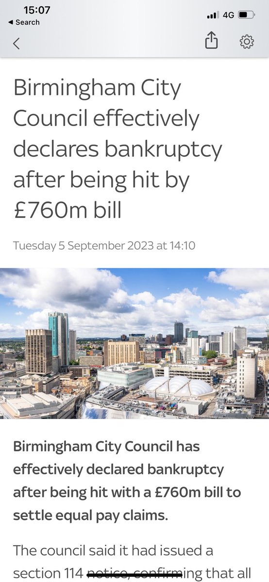 MartinDaubney's tweet photo. Why isn’t anybody at CCHQ on the attack over this? Bang out some socials saying: 

“Labour can’t even run a council. Why trust them with the country?” https://t.co/2axpi6JhdM