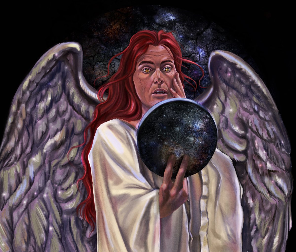 _Liam_Raeken_'s tweet photo. All I see it’s a monster in me 

#goodomens https://t.co/q3oGM5SXdK