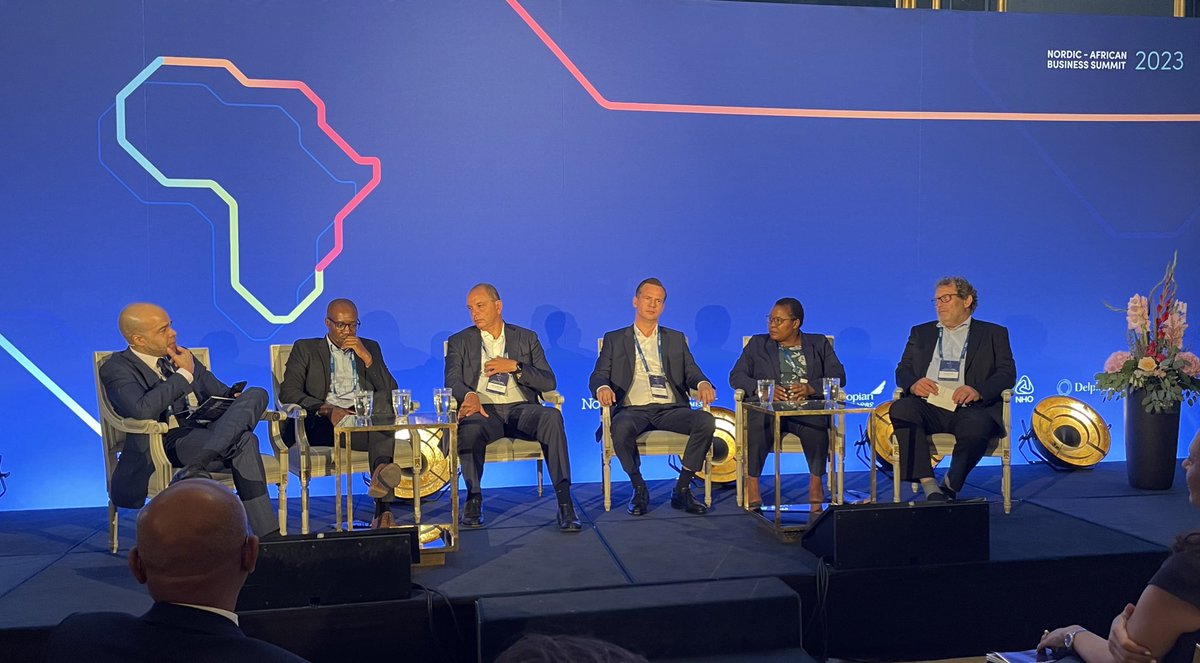 Bellona_no's tweet image. – Mineralutvinning er avgjørende for å nå  klimamålene. Afrika er en viktig strategisk partner for 🇺🇸 og 🇪🇺, siden de ikke kan utvinne disse kritiske mineralene selv, sa Bellona-stifter Frederic Hauge i dag på Nordic-African Business Summit-sesjonen «Fra gruve til marked» #NABA🌍