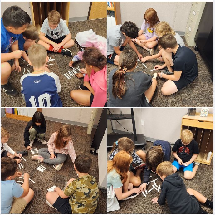 troy_tjohnson's tweet photo. Classroom Highlight
Students in Mrs. Bell's 4th grade Math groups researched, compared, and then ranked the sizes of Major League Baseball stadiums and average costs of top car manufacturers to extend their understanding of place value. #growingtogetheratnjes https://t.co/zUhsXhTi7t
