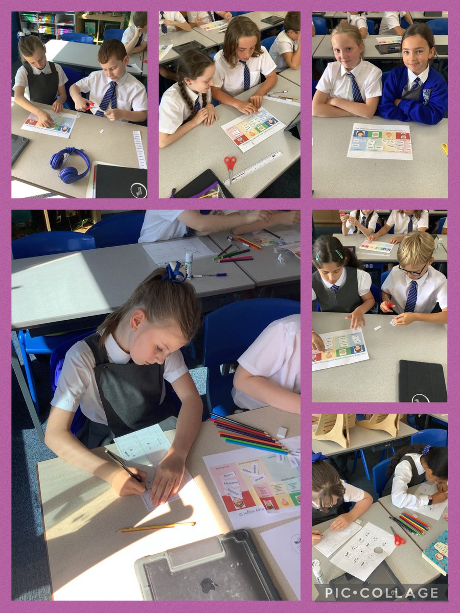 Y6StGabriels's tweet photo. This afternoon in PSHCEe we have been learning all about our ‘Zones of Regulation’. We then discussed our emotions and how we identify them, to be able to deal with them in the future 😄😔😰😡 #pshcee #zonesofregulation @StGabrielsCofE 📚⭐️ https://t.co/jpzTVGGMYD