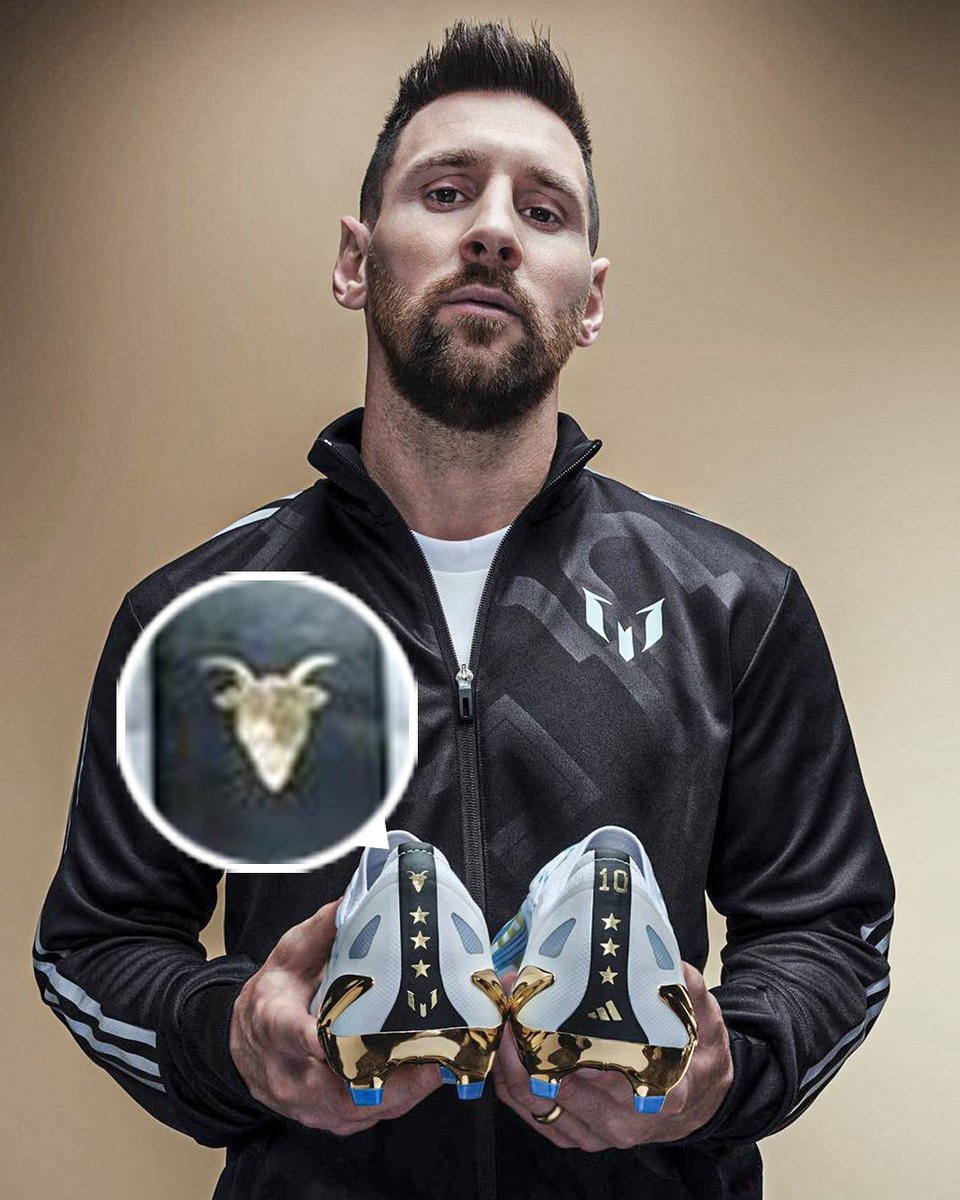 Lionel Messi's new boots have a 🐐 on them 🔥 (via Adidas Football)