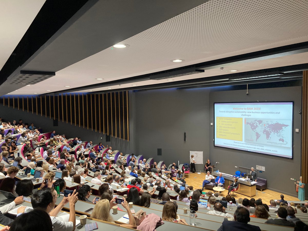 We are excited to welcome @BerkeleyHaas’s Prof @David_J_Teece and @OxfordSBS’s Prof Richard Whittington to discuss “Building a Sustainable Future: The Intertwined Role of Dynamic Capabilities, Government and Society” with our very own Prof Vassiliki Bamiatzi for #BAM2023