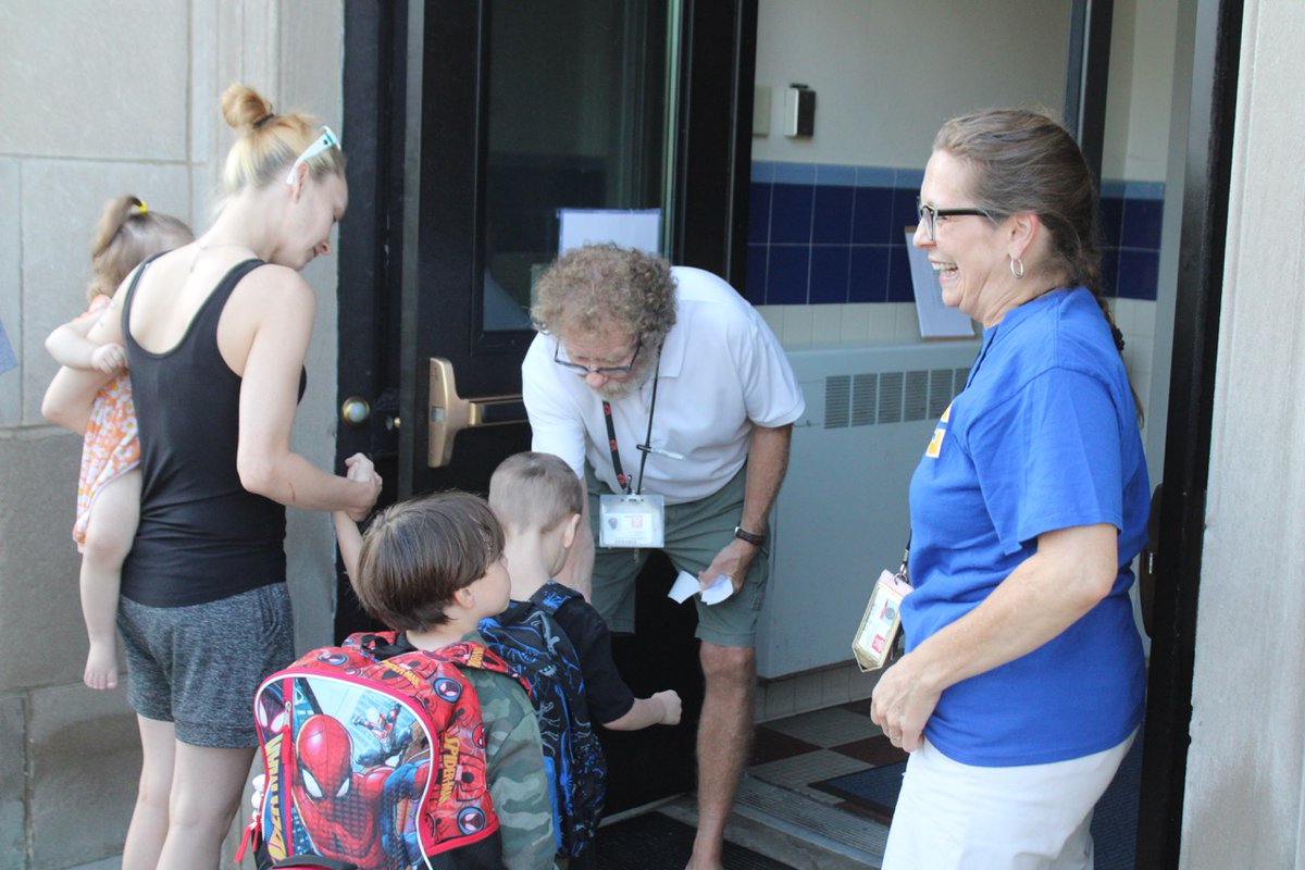 JamestownSchool's tweet photo. 🚌 And just like that, we're off! Welcome back, friends! We are so excited to see our JPS scholars back in school! Check out a few 📸 snapshots from across the district this morning! #JPSNY #JPSBackToSchool #BackToSchool https://t.co/b1JyMLpzEt