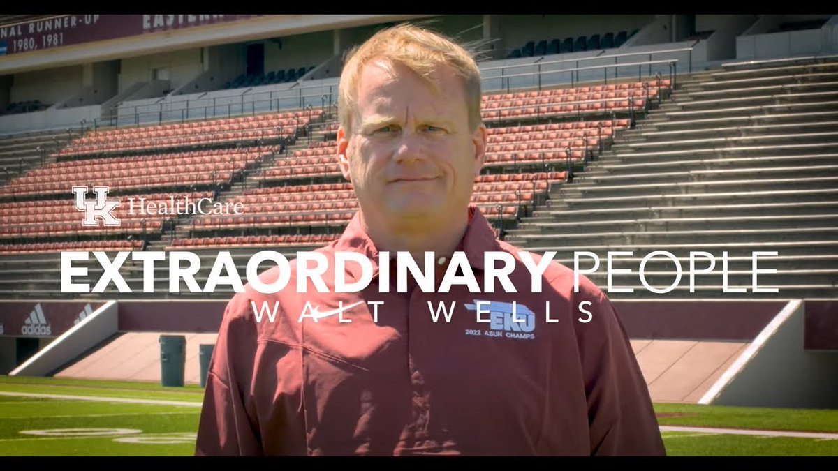 “I know one thing is, they saved my life.” When a heart attack threatened to take Walt Wells’ life, his wife made the quick decision to send him to the UK Gill Heart & Vascular Institute. Hear the EKU football coach's story, in his own words. ow.ly/3hTN50PHPm5