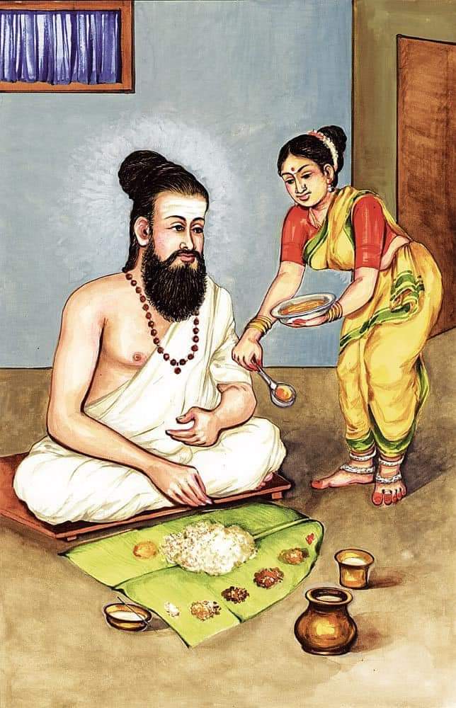 INDVivekPandey_'s tweet photo. भोजन विधि का वैज्ञानिक रहस्य...

शास्त्रों में पैर धोकर तथा एक वस्त्र ऊपर ओढ़कर और फिर पूर्व अथवा उत्तर आदि मुख बैठकर एकान्त में भोजन करना बतलाया गया है, जहां पर अन्य सर्व साधारण की दृष्टि न पड़े।

भोजन का स्थान पवित्र, गोमय आदि से लिपा हुआ अथवा जल आदि से शुद्ध होना चाहिए, अपवित्र व्यक्ति का सम्पर्क न होना चाहिए।

इन सब में वैज्ञानिक रहस्य है। कहा गया है...

"आयुष्यं प्राङ, मुखो भुङ क्ते यशस्यं दक्षिणामुखः।"

अर्थात् आयु की इच्छा वाले को पूर्वमुख तथा यशेच्छुक को दक्षिण दिशा की ओर मुख करके भोजन करना चाहिए। इसका कारण यह है कि पूर्व दिशा से प्राणशक्ति का उदय होता है। सूर्य देवता प्राणस्वरूप हैं, जो इस दिशा से उदय होते हैं। अतः इस पूर्व दिशा की ओर मुख करके भोजन करने से आयु बढ़ेगी।

दक्षिण की ओर पितृ देवताओं का वास रहता है उस ओर मुख करके भोजन करने से यश प्राप्त होता है।

प्राणशक्ति पूर्व दिशा में रहने के कारण पूर्व की ओर पैर करके सोने का भी निषेध किया गया है क्योंकि प्राणशक्ति पैरों के द्वारा निकल कर मनुष्य को क्षीण बना देगी।

यह विज्ञानसिद्ध है कि मनुष्य के पैरों की ओर से विद्युत्शक्ति और प्राण शक्ति सदा निकला करती है। पैर निकलने का स्थान है और मस्तिष्क तथा शिखा से शक्ति प्रहण की जाती है वह ग्रहण करने स्थान है। इसलिए जो लोग माता पिता गुरुजन आदि के चरणों पर शिर रखकर प्रणाम करते हैं वे अपने माता पिता, यादि के गुण तथा आशीर्वाद इत्यादि जो विद्युत् शक्ति के द्वारा हाथ व पैर से निकलते रहते हैं। मस्तक द्वार से अपने में ग्रहण करते हैं। प्रसन्नता पूर्वक आशीर्वाद देते हुए माता पिता आदि अपना हाथ भी पुत्र आदि के सिर पर रखते हैं इससे भी विद्युत शक्ति के रूप में शुभ भावना प्रवेश कर जाती है पूर्व की ओर मुख करके उपासना करने से भी पूर्व की प्राणशक्ति को उपासक अपनी ओर खींचता रहता है और अपनी शक्ति बढ़ाता है।

पूर्व दिशा की वैज्ञानिक महिमा एवं रहस्य का यत्किचित् वर्णन है।

 सिर पर टोपी तथा साफा आदि धारण किये हुये और पैरों में जूता पहने हुये भी भोजन नहीं करना चाहिये। इसका रहस्य यह है कि भोजन करते समय जो क्रिया होती है उससे शरीर में ऊष्मा (गरमी) पैदा होती है। उस के निकलने के दो ही मुख्य मार्ग हैं एक तो सिर और दूसरा पांव। अतः यदि ये दोनों ही बन्द या ढके होंगे तो ऊष्मा निकलने के लिए जोर लगावेगी अतः कुपित होकर सारे शरीर को हानि पहुंचायेगी जिससे स्वास्थ्य की हानि होगी।

पैरों में जूता चर्ममय होने से दुर्गन्धित परमाणु फैलते रहेंगे तथा उष्मा नहीं निकलने पायेगी जबकि कहा गया है कि गीले पैर से भोजन करना चाहिये। भोजन के बाद यह ऊष्मा अच्छी तरह निकल जाय इसीलिए यह भी कहा गया है कि भोजन करने के पश्चात् लघुशंका कर लेनी चाहिए।

इस प्रकार यह सारी क्रियायें विज्ञान की कसौटी पर कस कर ऋषियों ने हमारे लाभ के लिए बनाई हैं।

जय श्री राम, ॐ नमः शिवाय, जय सनातन संस्कृति 🙏