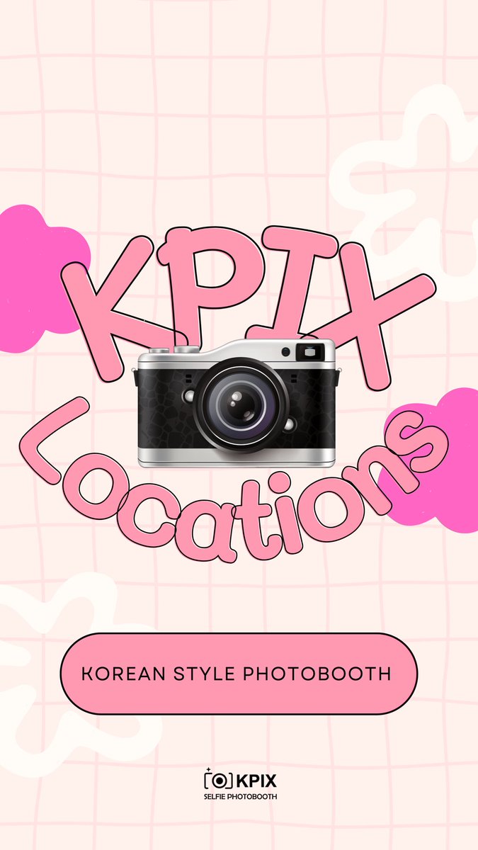 A thread of Kpix Photobooth Locations 📸
More locations to be announced! Stay tuned &amp; thank you for your support 💖