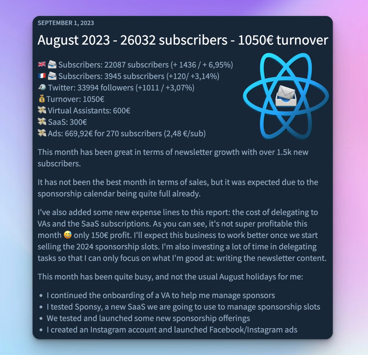 Seb ⚛️ ThisWeekInReact.com tweet media