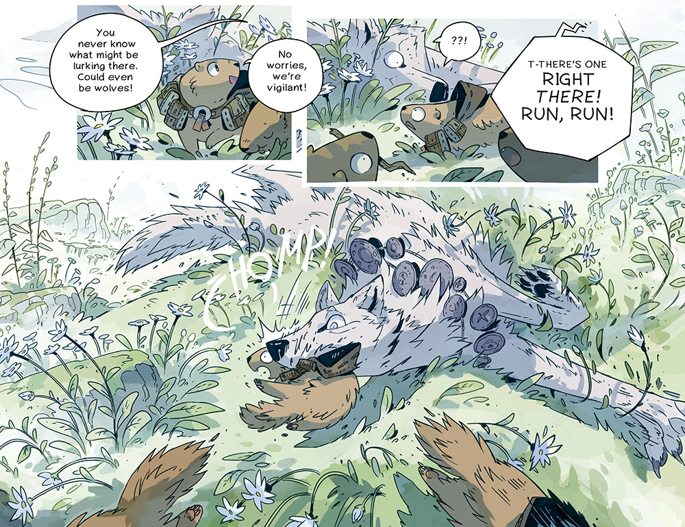hummingfluff's tweet photo. Also, here one of my favourite panels from the previous batch of JU pages. Weird pose to draw, but it's always a mood boost as an artist when a weird pose turns out well. This was from pages 50 https://t.co/maSe5GQwFW https://t.co/vO5UcJZ7hN